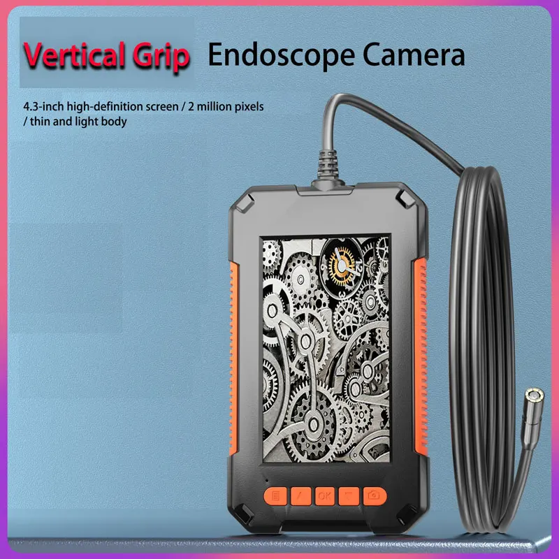 Enotni 8 mm Objektiv Endoskop Fotoaparat 4.3