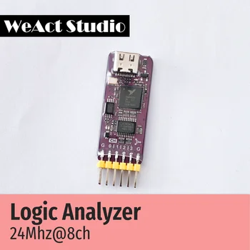WeAct USB Logic Analyzer DLA Mini 24Mhz 8ch Kanalov Strojne opreme Debug Orodje 5V MCU ARM FPGA Razhroščevalnik