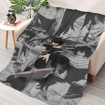 Eraserhead Aizawa Shouta Manga Plošča Znak Umetnosti Vrže Odeje Kolaž Flanela Ultra Mehko Toplo piknik odejo bedspread