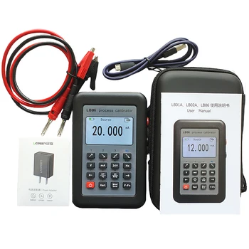 Novo Večfunkcijsko Proces Kalibrator LB06 MODBUS RTU Hart Communicator PT100 Frekvenco 4-20 ma 0-10V Signal Kalibrator
