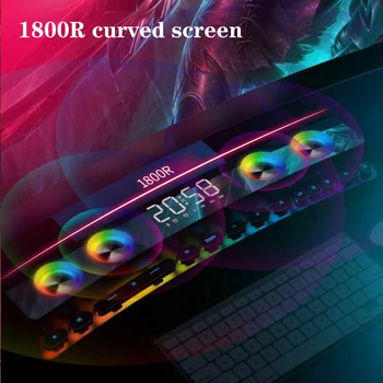 3600mAh BT Brezžični Igra Bluetooth Zvočnik Soundbar USB 3D Stereo Subwoofer AUX Doma Notranjo Sound Bar Računalnik Zvočnik