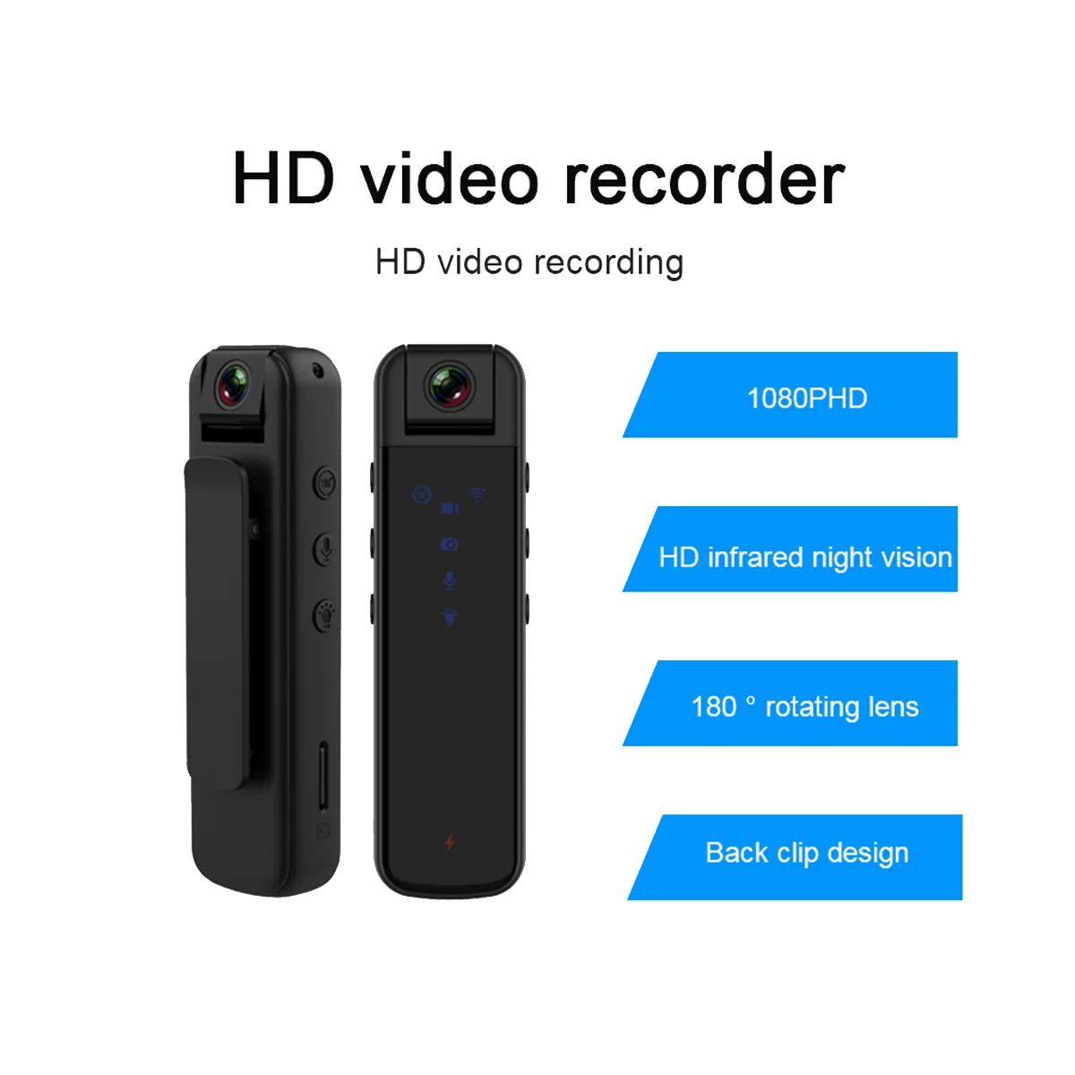 1080P HD Mini Wifi Diktafon Kamere Gibanje Kamere na Prostem Kamere Izvrševanje Diktafon Varnosti Telo Kamere