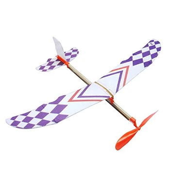 DIY gumico Zrakoplovi Model Kompleti za Igrače za Otroke, Plastični Sestavljanje Letal Modela Znanost Igrača Za Otroka, Darila