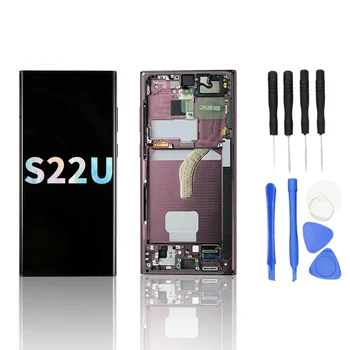 Top Prodajne Mobilni Telefon Zaslon na Dotik Za 6,8 Palčni Zaslon Lcd Z okvirjem Za Samsung s22U Zamenjava