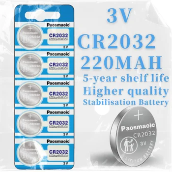 CR2032 3V Litijeva Baterija Cell Kovanec Gumb Baterije cr 2032 5004LC DL2032 Za Gledanje Igrače, Avto Daljinsko Watch Baterije