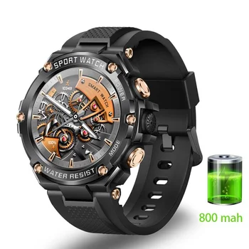 2023 NOVE Pametne Watch 1.5 palčni Zaslon Težka Telesa 800mAh Bluetooth Klic Spremljanje Zdravja IP68 Vodotesen Šport Tracket Smartwatch
