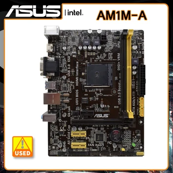 ASUS AM1M-A Motherbaord vtičnico AM1 32 GB DDR3 1600 SATA III micro ATX podpora, AMD Sempron & Athlon-Serije Apu