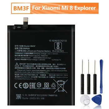 Zamenjava Baterije Telefona BM3F Za Xiaomi 8 MI8 Pro Mi 8 Pregleden Raziskovanje Edition 3000mAh