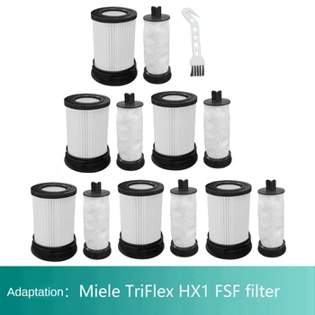 6Pcs Stroj Hepa Filter Za Miele Triflex HX1 FSF 11385020 9178017731 sesalnik Zamenjava Rezervnih Čiščenje Filtra