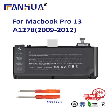 Macbook A1322 A1278 Baterija za Apple Macbook Pro 13-palčni A1278 Sredine leta 2012 2010 2009 Začetku leta 2011 Baterije brez Orodja Darila