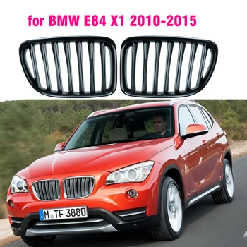 Spredaj Gloss Black Ledvic Šport Barvah Kapuco Žar Za BMW X1 (E84 2010 2011 2012 2013 2014 2015 Avto Styling