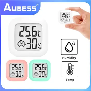 Mini LCD-Digitalni Termometer, Higrometer Zaprtih Sobi Elektronski Temperatura Vlažnost Merilnika Senzor Merilnik Vremenske Postaje Za Dom
