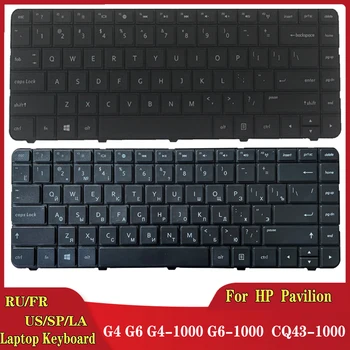Ruski/US/Latin/španščina/francoščina Prenosni računalnik Tipkovnica za HP Paviljon G4 G4 G6-1000 G6-1000 CQ43 CQ43-1000 640892-001 633183-001