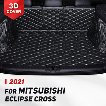 Auto Polno Zajetje Trunk Mat Za Mitsubishi Eclipse Križ 2021 Prtljažniku Kritje Pad Notranje Zadeve Zaščitnik Dodatki