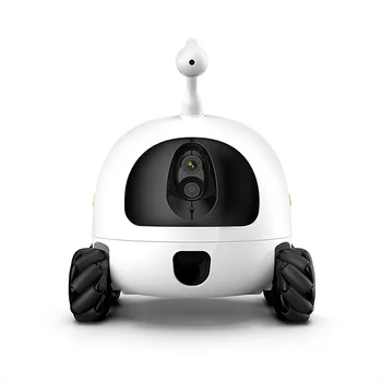 Hišne živali, Igrače, Webcam Robot Full Hd 1080p Pametne Igrače za Hišne živali Robot S Pes, Mačka Fotoaparat Zdravljenje Mačka Igrače pametne Spremljevalec Robot