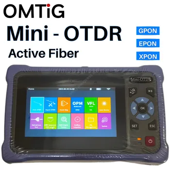 XPON GPON EPON Aktivnih Vlaken Testiranje OTDR Živo Vlaken Test Mini Optična Reflectometer VFL OLI OPM Dogodek Zemljevid Ethernet Tester 1610nm
