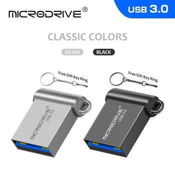 Mini Metal 3.0 usb flash disk 128GB 256GB 64GB 16GB 32GB flash disk prenosni pomnilniški ključek Pendrive flash disk Darilo