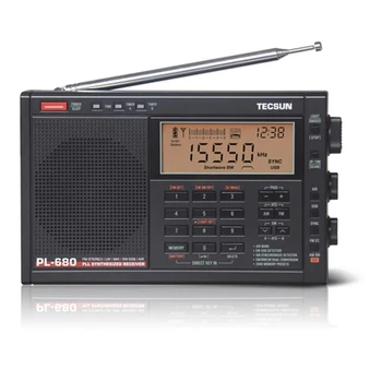 Veleprodajne Cene Tecsun PL-680 Radio FM Digitalnim iskanjem postaj Polno-Band FM/MW/SBB/PLL SINTETIZIRANI Stereo Radijski Sprejemnik Prenosni Zvočnik