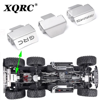 XQRC iz nerjavečega jekla ohišje anti slide osi zaščito, tablice za 1 / 10 RC avto trx-6 g63 kovinski nadgrajeno deli