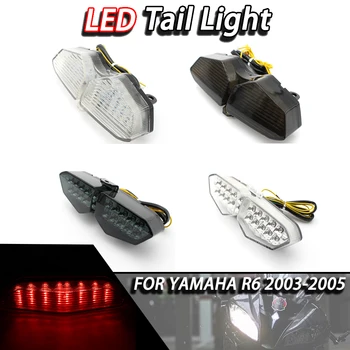 Za Yamaha YZF R6 2003 2004 2005 R6S 2006-2008 Zadaj Rep Luč Zavorni smerokaze Integrirano LED Luč Motoristična Oprema