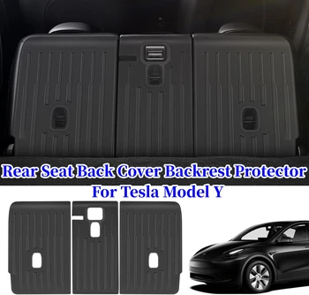 Za Tesla Model Y, Druga Vrsta Sedežev Nazaj Kritje Vseh Vremenskih Res, TPE Zadnja Sedežna Naslonjala Zaščitnik Preproge za Model Y Dodatki