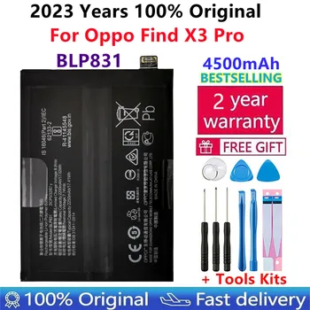 100% Prvotne Visoke Kakovosti BLP831 4500mAh Telefon Nadomestna Baterija Za Oppo Najdi X3 Pro X3Pro CPH2173 PEEM00 Baterije Bateria