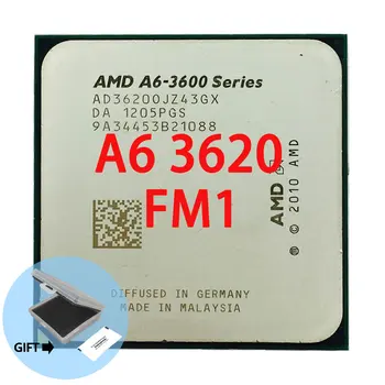 AMD A6-Series A6-3620 A6 3620 2,5 GHz Triple-Core CPU Procesor AD3620OJZ43GX Socket FM1