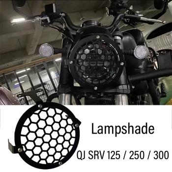 Fit QJMOTO SRV300 Motocikel Pribor Prednji Luči zaščitni Pokrov Lampshade Smerniki Stražar Za QJMOTO SRV300 SRV125 SRV250