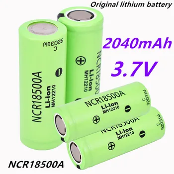 New Visoke Kakovosti 18500a 3,7 V NCR 18500 2040mAh 100% Prvotne Za 3,6 V Baterije za Igrača Svetilka Ect