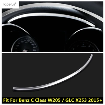 Nadzorni plošči Instrument Okvir Plošče, Trakovi, Okrasni Pokrov Trim Pribor Za Mercedes-Benz C Razred W205 GLC C253 2015 - 2021