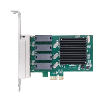 51BE PCIE do 4-port Gigabit Kartica Podpora Preklapljanje/polarnosti/skew Popravek