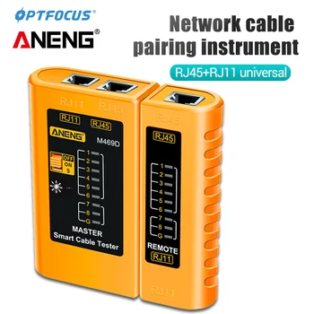 OPTFOCUS ANENG M469 Network Cable Tester RJ11 RJ45 UTP LAN Kabel Tester Omrežja Orodje za Popravilo Omrežja