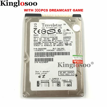 RetroDream sistem 250 G IDE Trdi disk igra za Sega Dreamcast HDD konzole igre