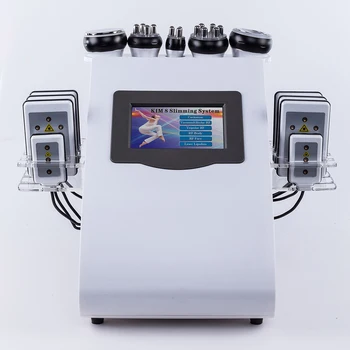 Nadgradili 6in1 Vakuumske Smart hujšanje Ultrazvočno Kavitacija Sistem 40K Hujšanje naprava Za Oblikovanje Telesa Salon Lepote Oprema