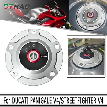 Za DUCATI PANIGALE V2/ V4/S/R STREETFIGHTER V2 V4/S Motocikel pribor 2023 novo CNC materiala, rezervoarja za gorivo skp (vključno s ključem)