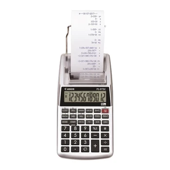 Majhen Namizni Tiskanje Kalkulator Enobarvni Tisk Kalkulator P1 Tiskanje Kalkulator Baterijo In Dc Dvojni namen Office Darilo