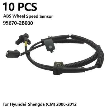 10PCS Auto Deli Prednji Levi ABS Kolo Senzor Hitrosti 95670-2B000 za Hyundai Shengda (CM) 2006-2012 956702B000