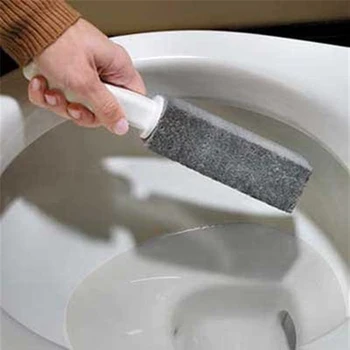 Plovec Ščetko Za Gospodinjstvo Toilet Bowl Čistilo Barva Udobje Limescale Stain Remover Z Dolgimi Plastični Ročaj