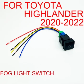 Pritisni Gumb Luči za Meglo Spredaj Stikalo Za Toyota Highlander 2020-2022 / Raize 2020-2022 / C-HR 2019-2022 LED Ozadja