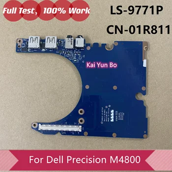 Prenosni USB Audio Jack Port Card Reader Za Dell Precision M4800 VAQ10 LS-9771P CN-0JR811 0JR811 JR811