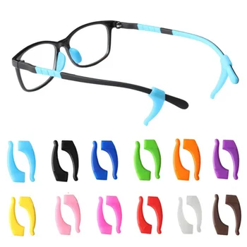 5 Parov Očal Anti-slip Uho Kavelj Silikonski Omejeno Anti-Slip Rokavi, Unisex Trajno v Različnih Barvah