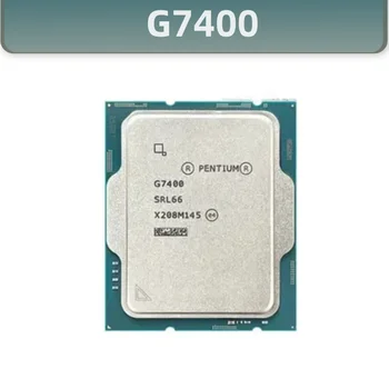Pentium G7400 Za 3,7 GHz, Dual-Core, 4 niti CPU Procesor 10NM L3=6M 46W LGA 1700 Nova, vendar brez hladilnika