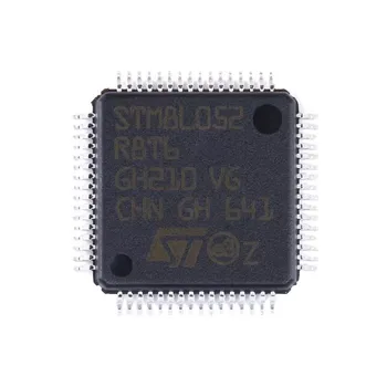 10pcs/Veliko STM8L052R8T6 LQFP-64 8-bitni Microcontrollers - MCU Ultra LP 8-Bitni MCU 64kB Flash 16MHz EE