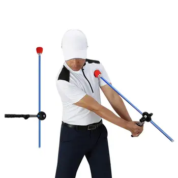 Golf Swing Trainer za Odrasle Prožno Palico za Izboljšanje Ramenski Vklopite Prenosni